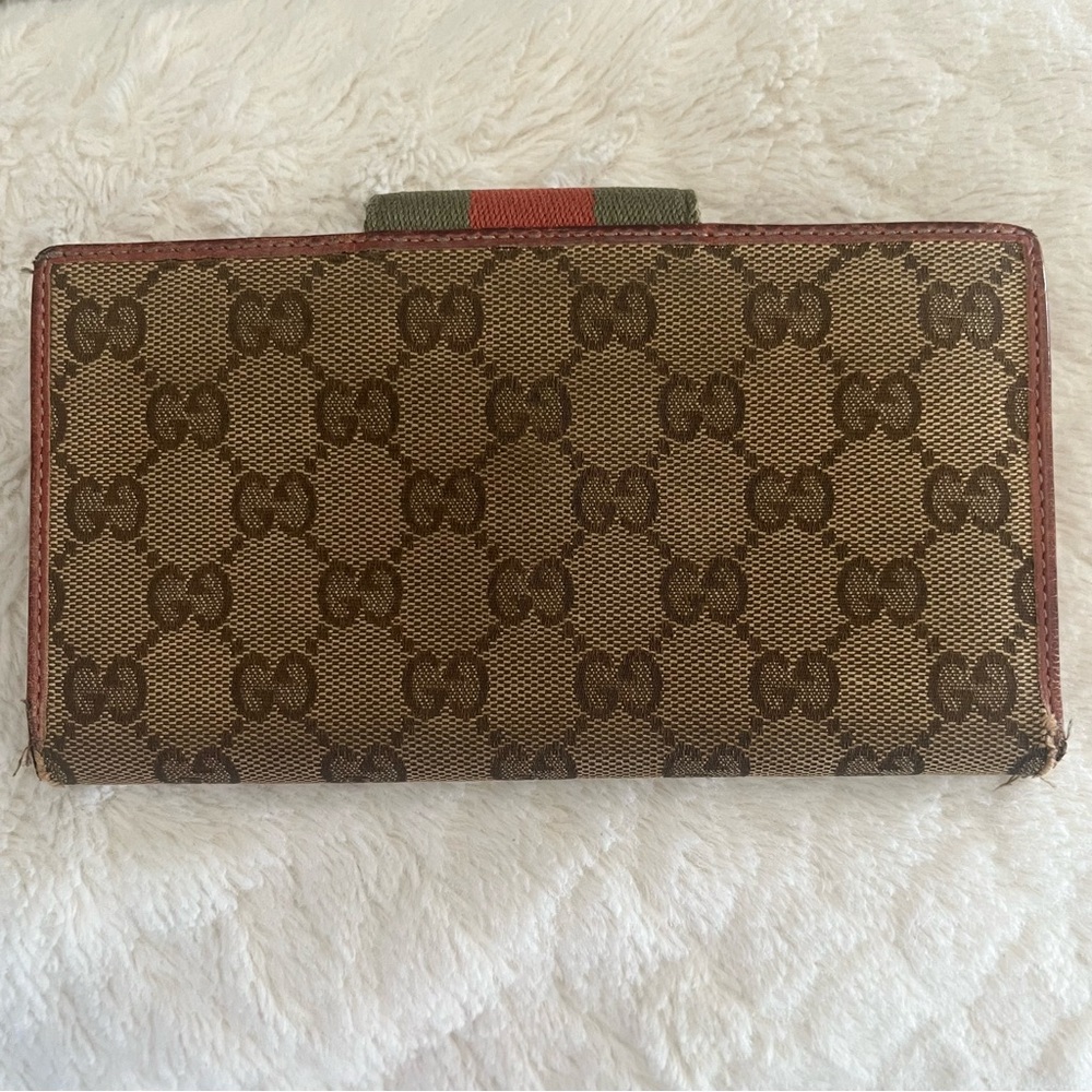 Gucci Sherry Line Vintage Wallet - Picture 2 of 14